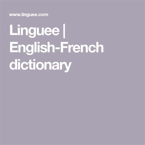 french english dictionary|translate french to english linguee.